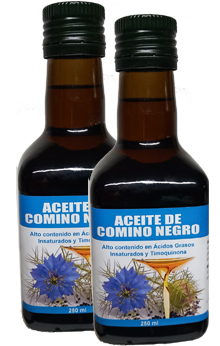 ACEITE DE SEMILLAS DE COMINO NEGRO (2 botellas)